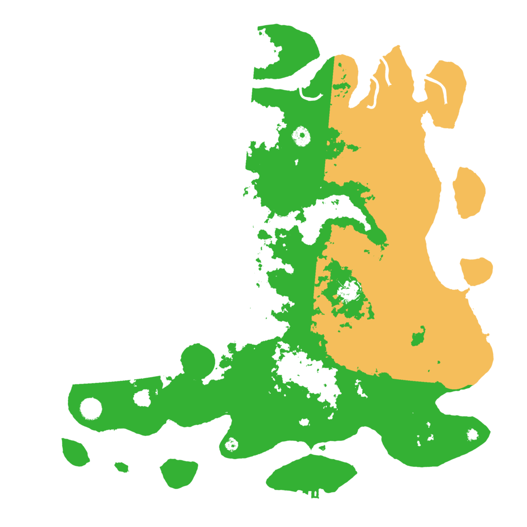 Biome Rust Map: Procedural Map, Size: 4250, Seed: 28991