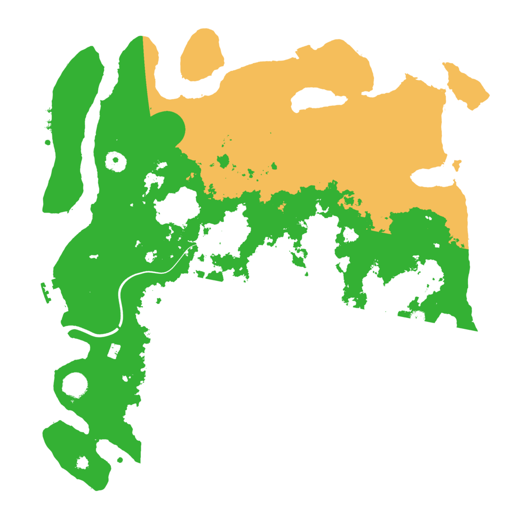 Biome Rust Map: Procedural Map, Size: 3800, Seed: 47