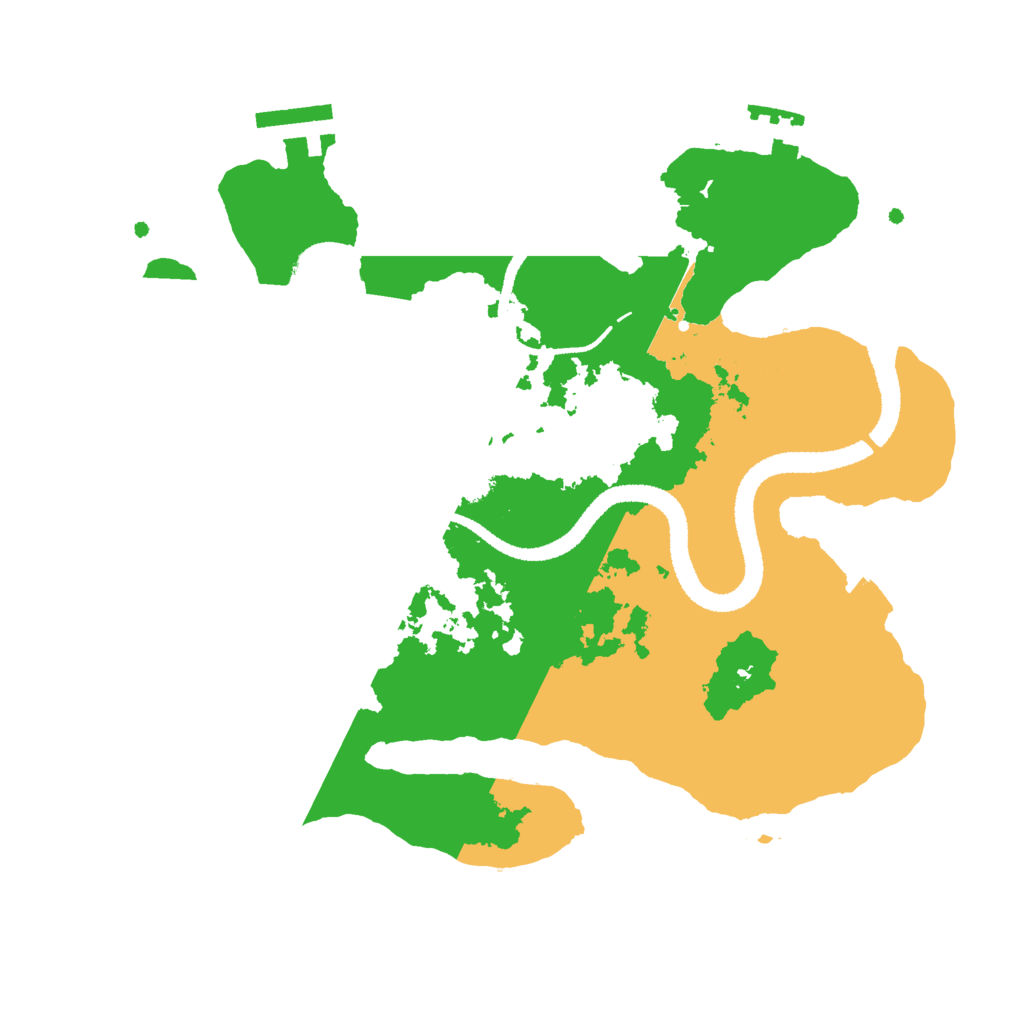 Biome Rust Map: Procedural Map, Size: 2700, Seed: 357864891