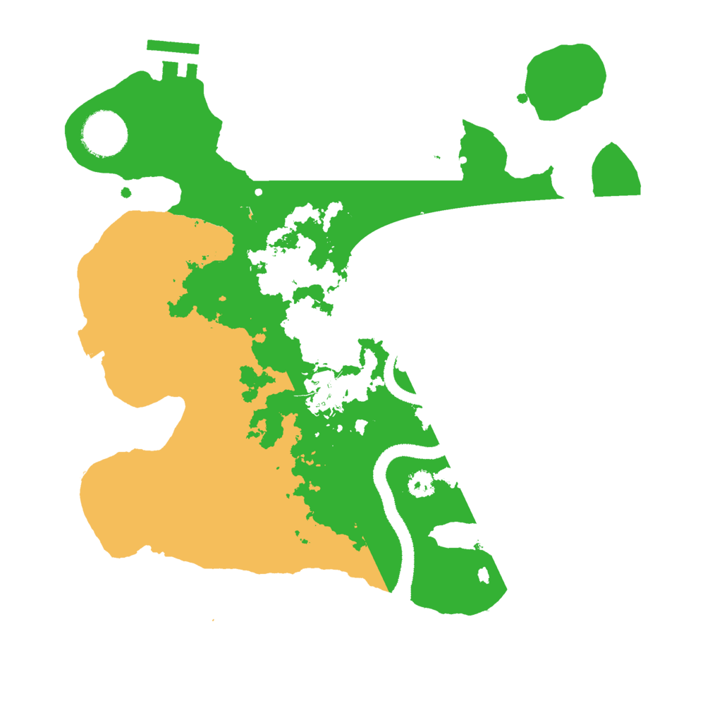 Biome Rust Map: Procedural Map, Size: 2800, Seed: 168