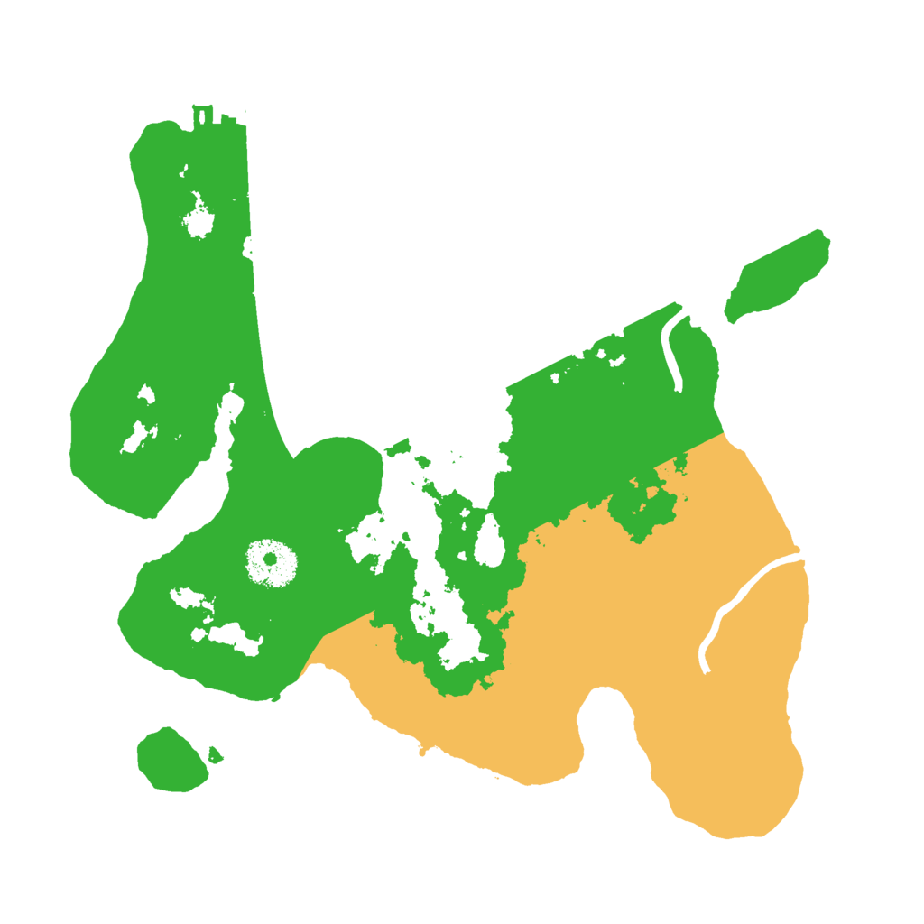 Biome Rust Map: Procedural Map, Size: 2800, Seed: 231321