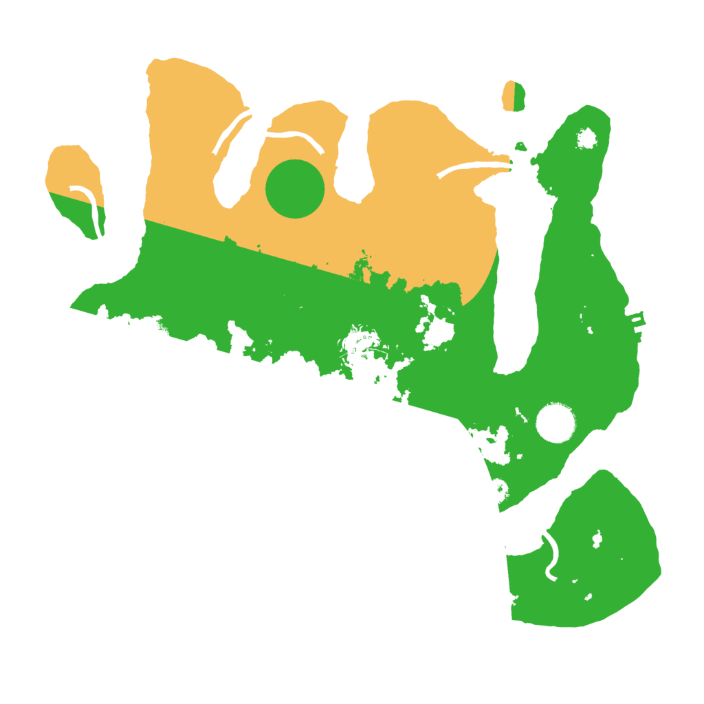 Biome Rust Map: Procedural Map, Size: 3150, Seed: 2147483647