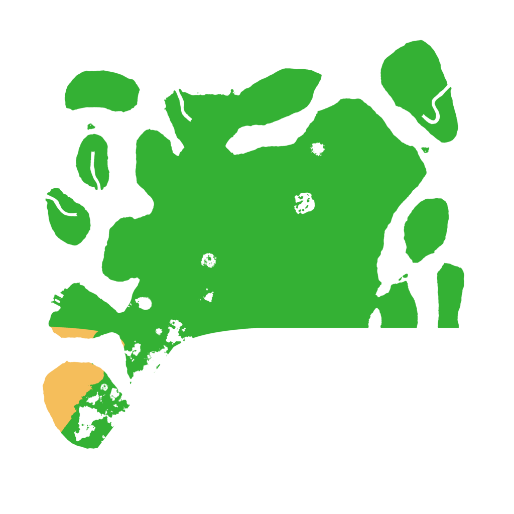 Biome Rust Map: Procedural Map, Size: 3600, Seed: 20401