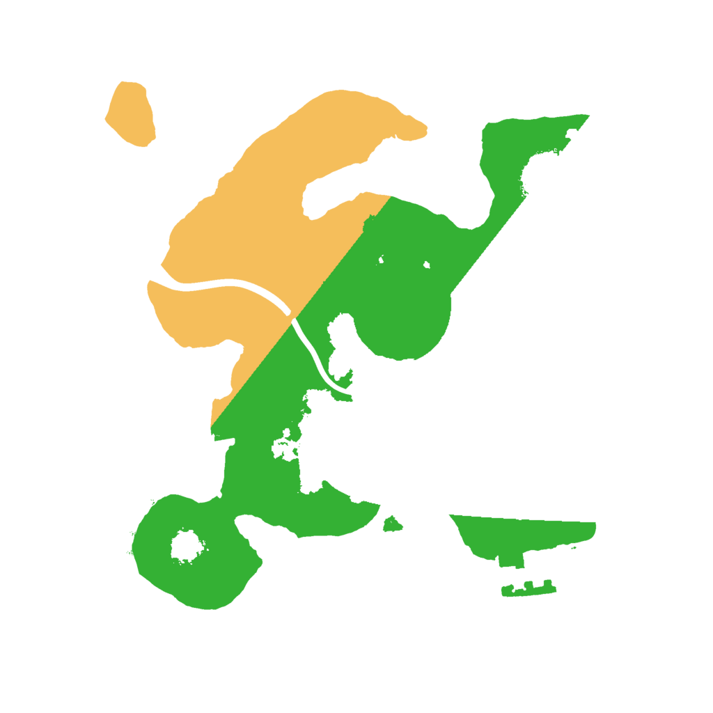 Biome Rust Map: Procedural Map, Size: 2000, Seed: 8763