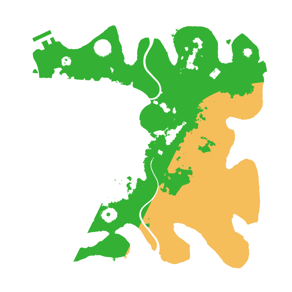 Biome Rust Map: Procedural Map, Size: 3000, Seed: 1172072021