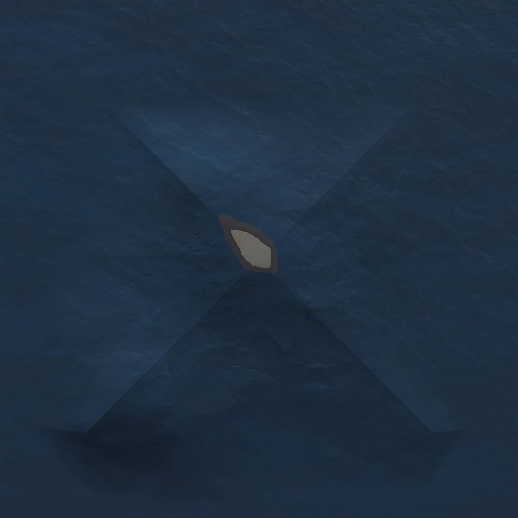 Rust Map: Barren, Size: 1000, Seed: 514213, 2 Monuments