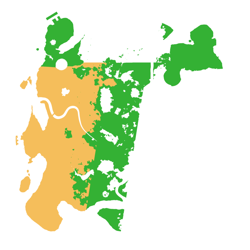 Biome Rust Map: Procedural Map, Size: 4000, Seed: 170070