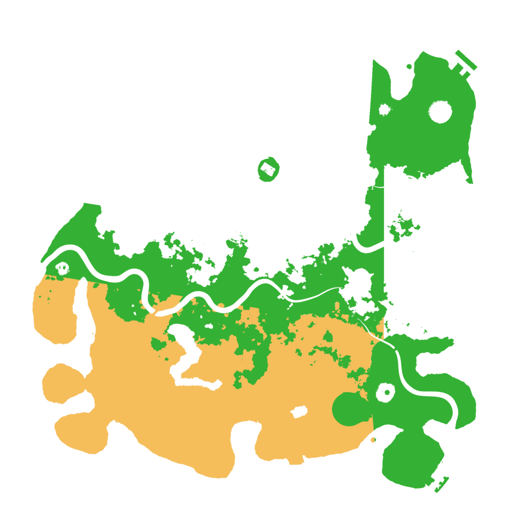 Biome Rust Map: Procedural Map, Size: 4000, Seed: 208286730