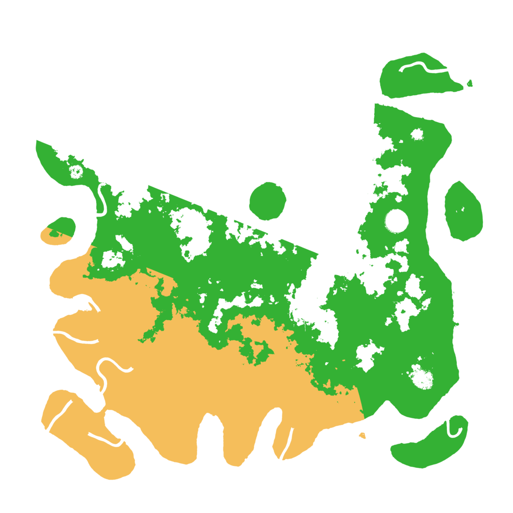 Biome Rust Map: Procedural Map, Size: 3850, Seed: 1953337797