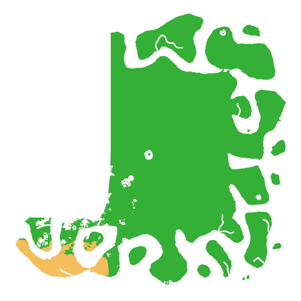 Biome Rust Map: Procedural Map, Size: 5000, Seed: 2104