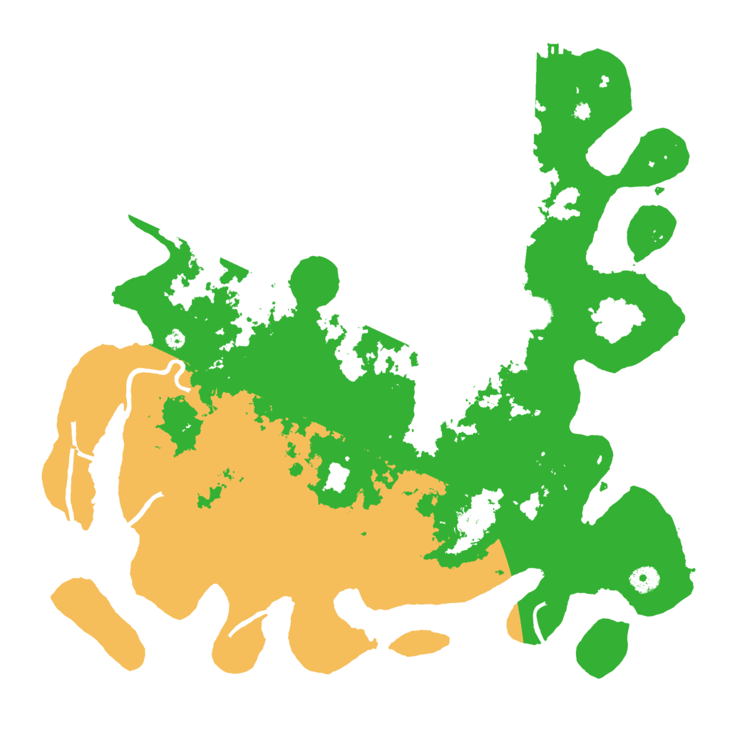Biome Rust Map: Procedural Map, Size: 4000, Seed: 496763