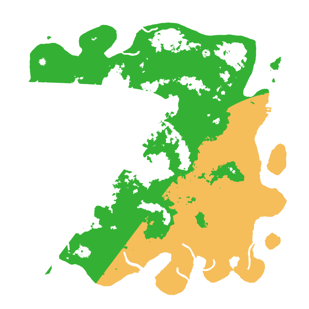 Biome Rust Map: Procedural Map, Size: 4000, Seed: 654321