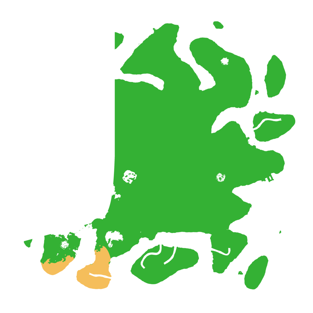 Biome Rust Map: Procedural Map, Size: 3550, Seed: 533579