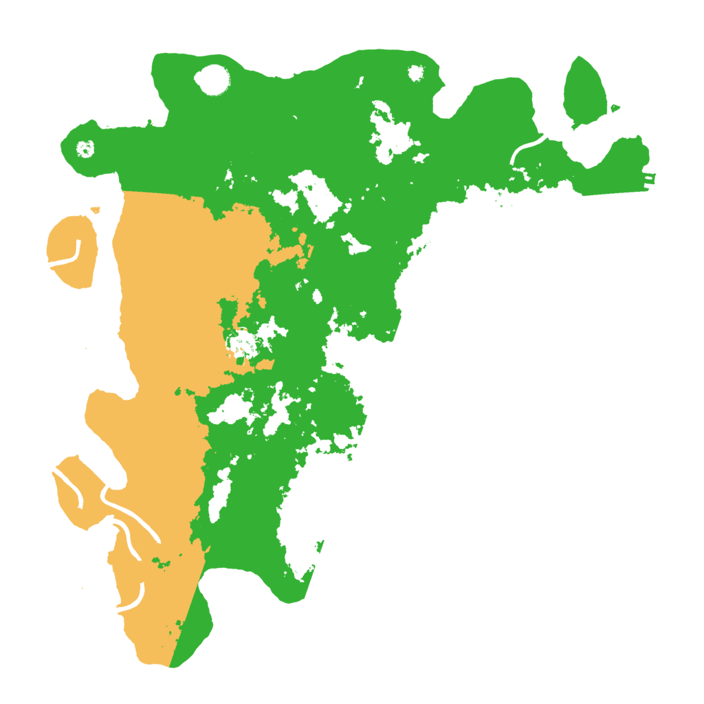 Biome Rust Map: Procedural Map, Size: 4000, Seed: 675068