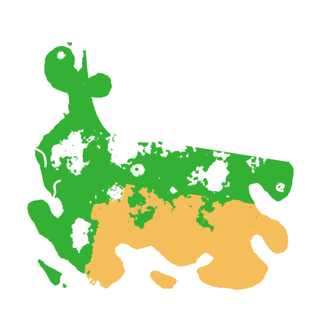 Biome Rust Map: Procedural Map, Size: 3550, Seed: 666905