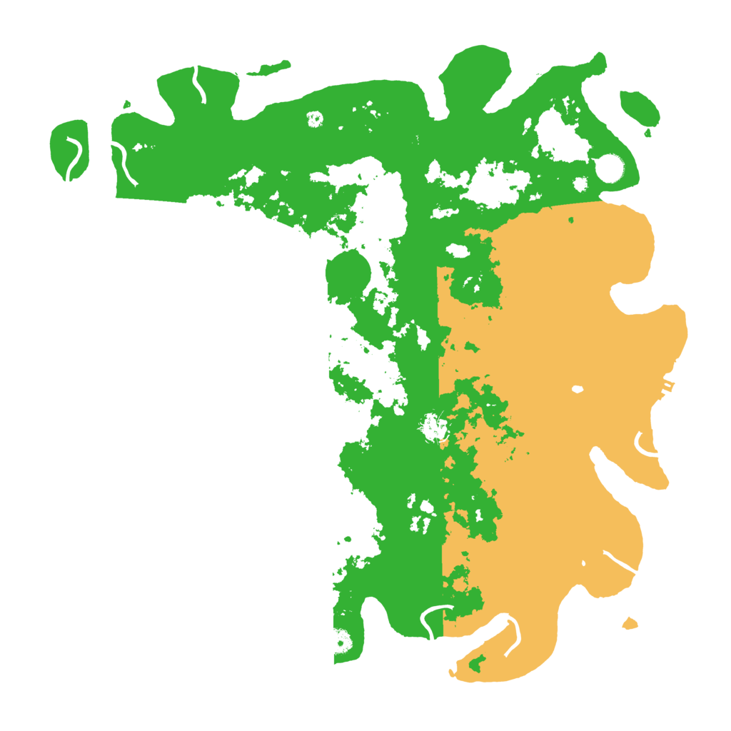 Biome Rust Map: Procedural Map, Size: 4500, Seed: 53873658