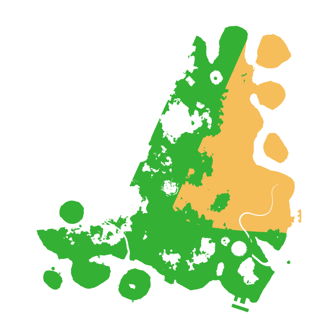 Biome Rust Map: Procedural Map, Size: 3700, Seed: 1840031989