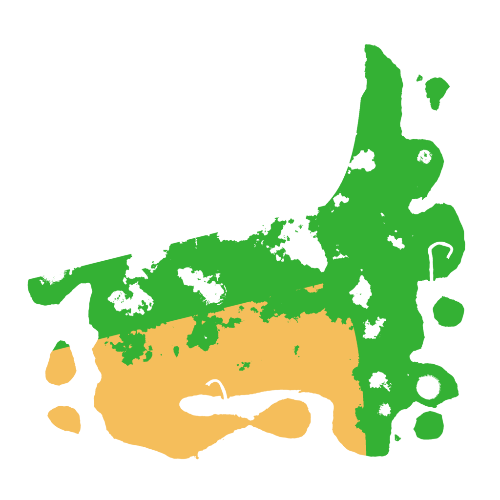 Biome Rust Map: Procedural Map, Size: 3750, Seed: 166334602