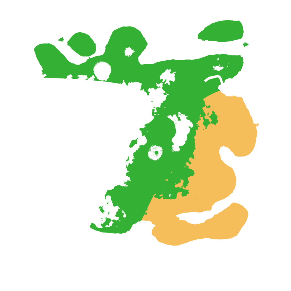 Biome Rust Map: Procedural Map, Size: 3000, Seed: 56778