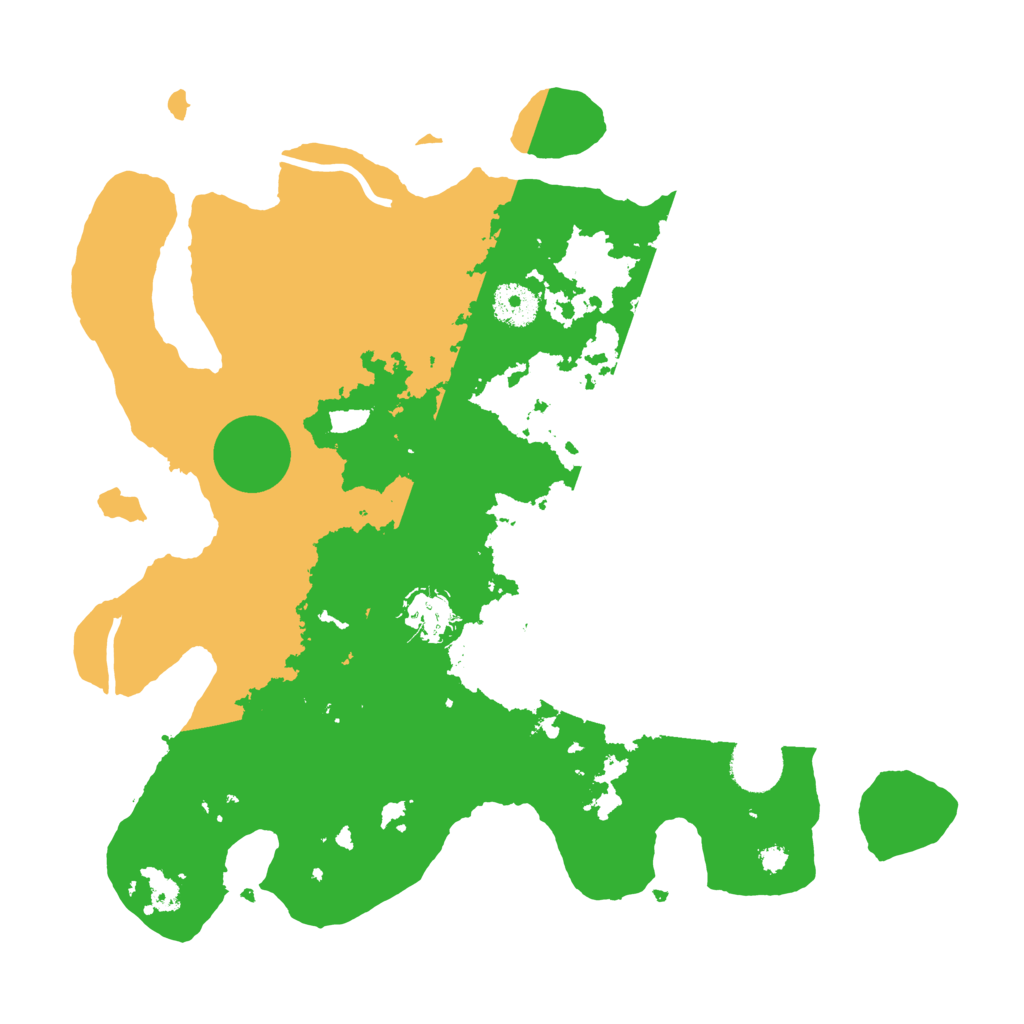 Biome Rust Map: Procedural Map, Size: 3500, Seed: 123123