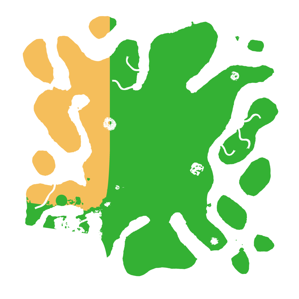 Biome Rust Map: Procedural Map, Size: 3500, Seed: 1118132760