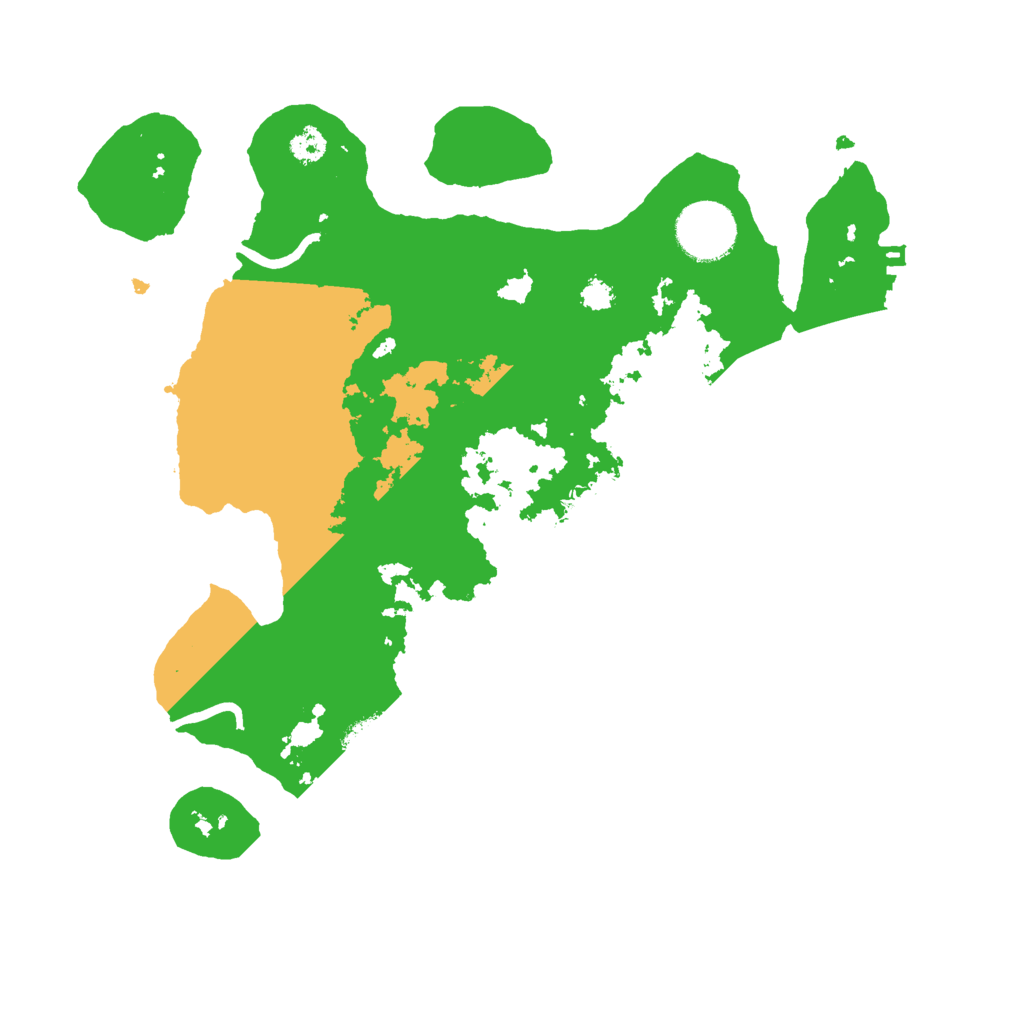 Biome Rust Map: Procedural Map, Size: 3000, Seed: 368443