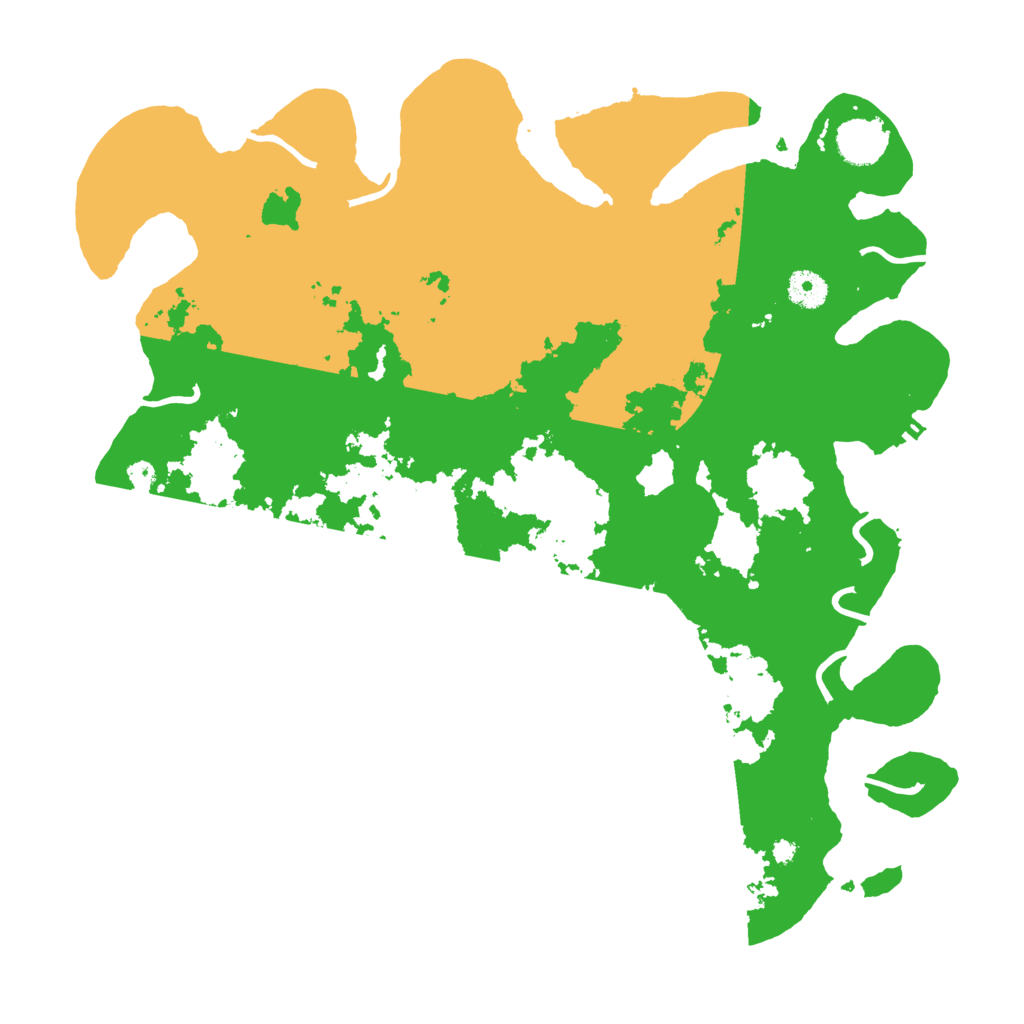 Biome Rust Map: Procedural Map, Size: 4000, Seed: 206312