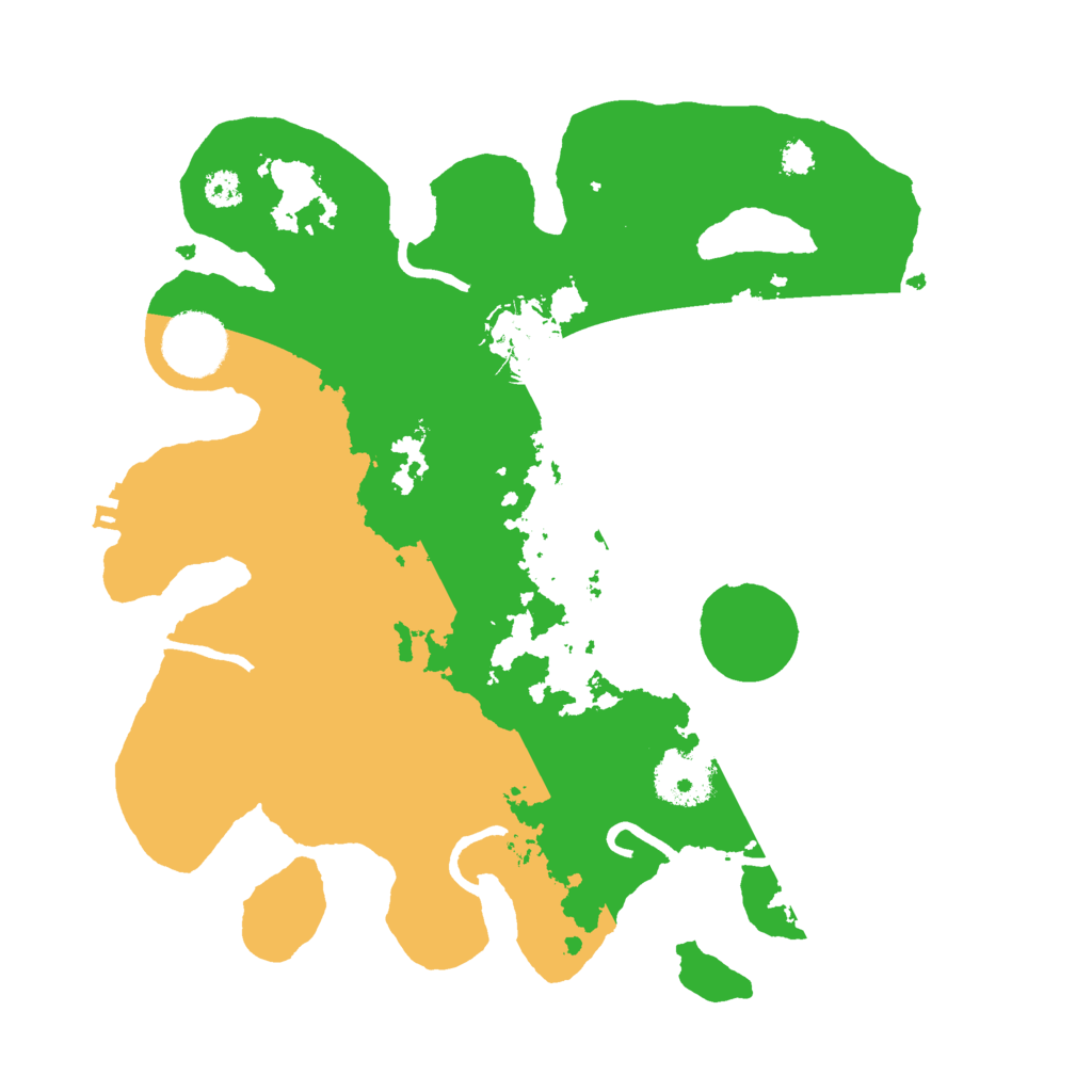 Biome Rust Map: Procedural Map, Size: 3000, Seed: 246644