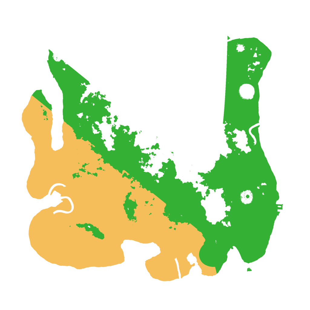 Biome Rust Map: Procedural Map, Size: 3550, Seed: 580212