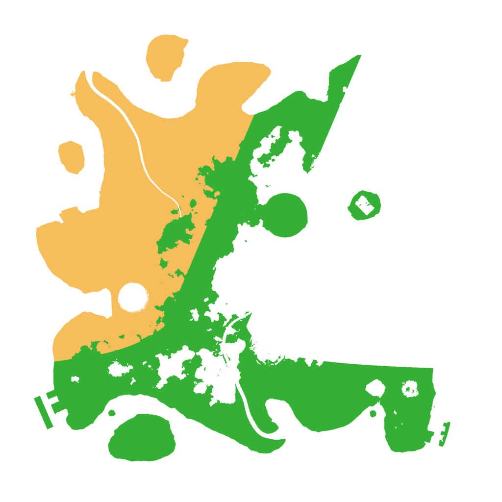 Biome Rust Map: Procedural Map, Size: 3000, Seed: 1442128360