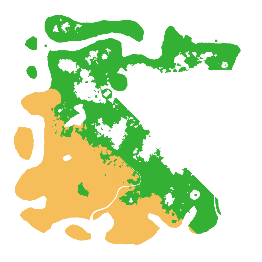 Biome Rust Map: Procedural Map, Size: 4000, Seed: 497342