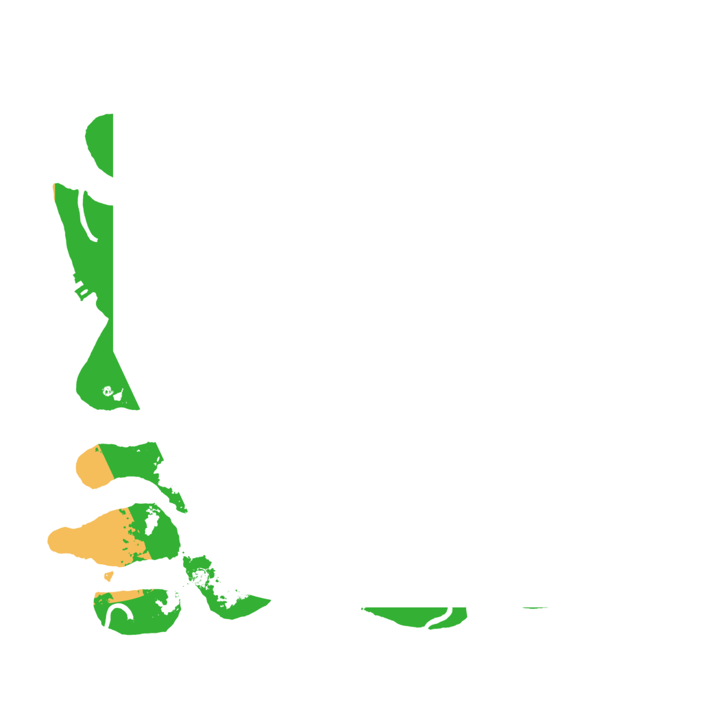 Biome Rust Map: Procedural Map, Size: 3500, Seed: 1096522046