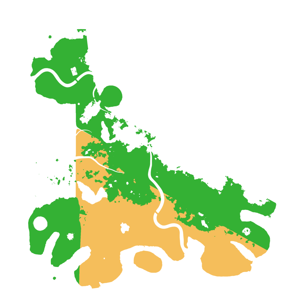 Biome Rust Map: Procedural Map, Size: 4000, Seed: 39