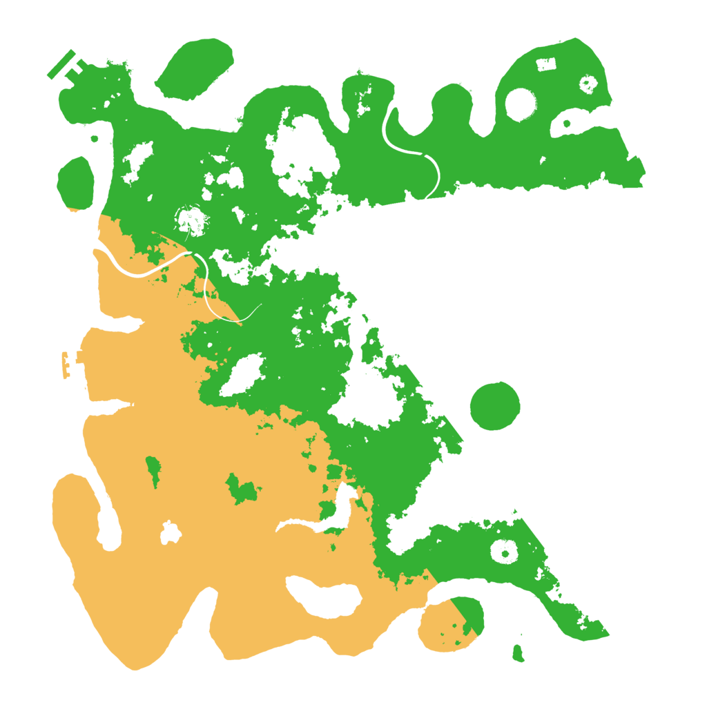 Biome Rust Map: Procedural Map, Size: 4000, Seed: 10331