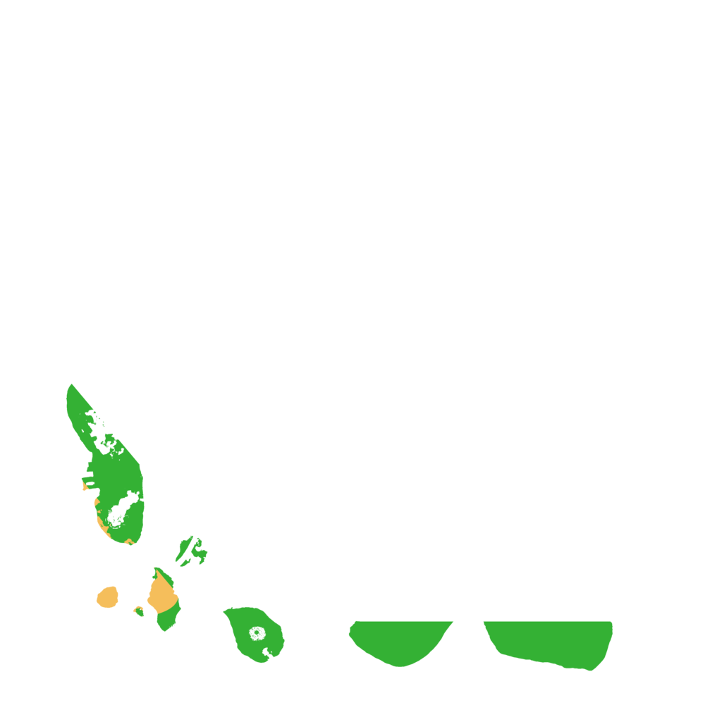 Biome Rust Map: Procedural Map, Size: 3500, Seed: 698917064