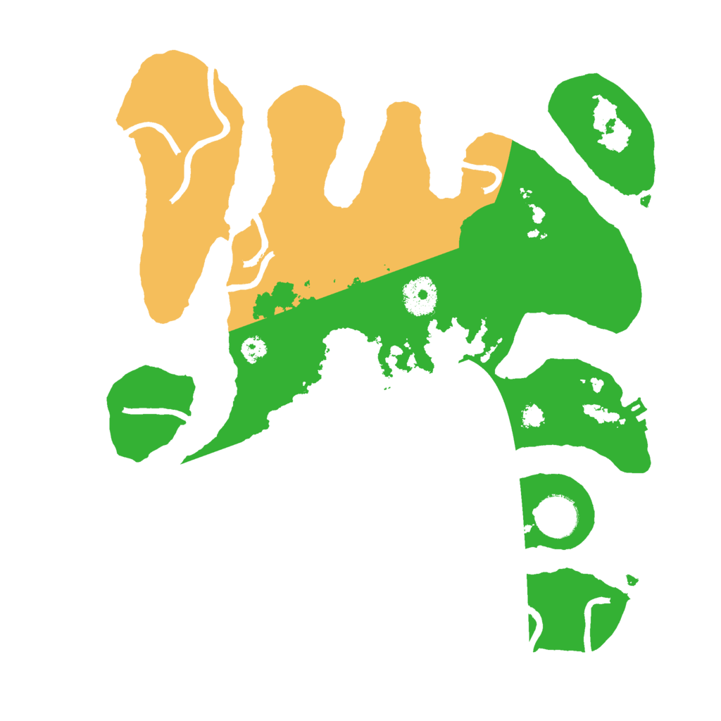 Biome Rust Map: Procedural Map, Size: 3000, Seed: 420885