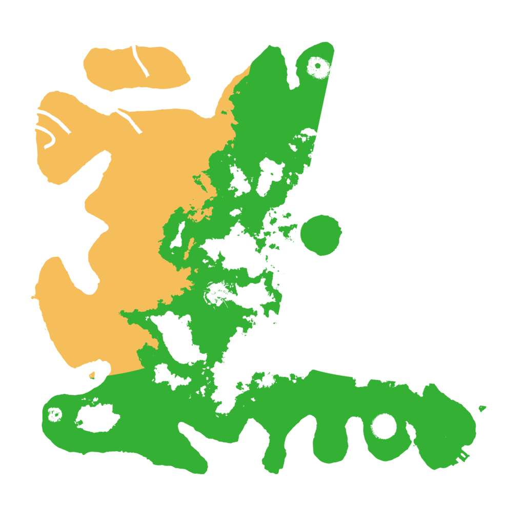 Biome Rust Map: Procedural Map, Size: 3700, Seed: 59647