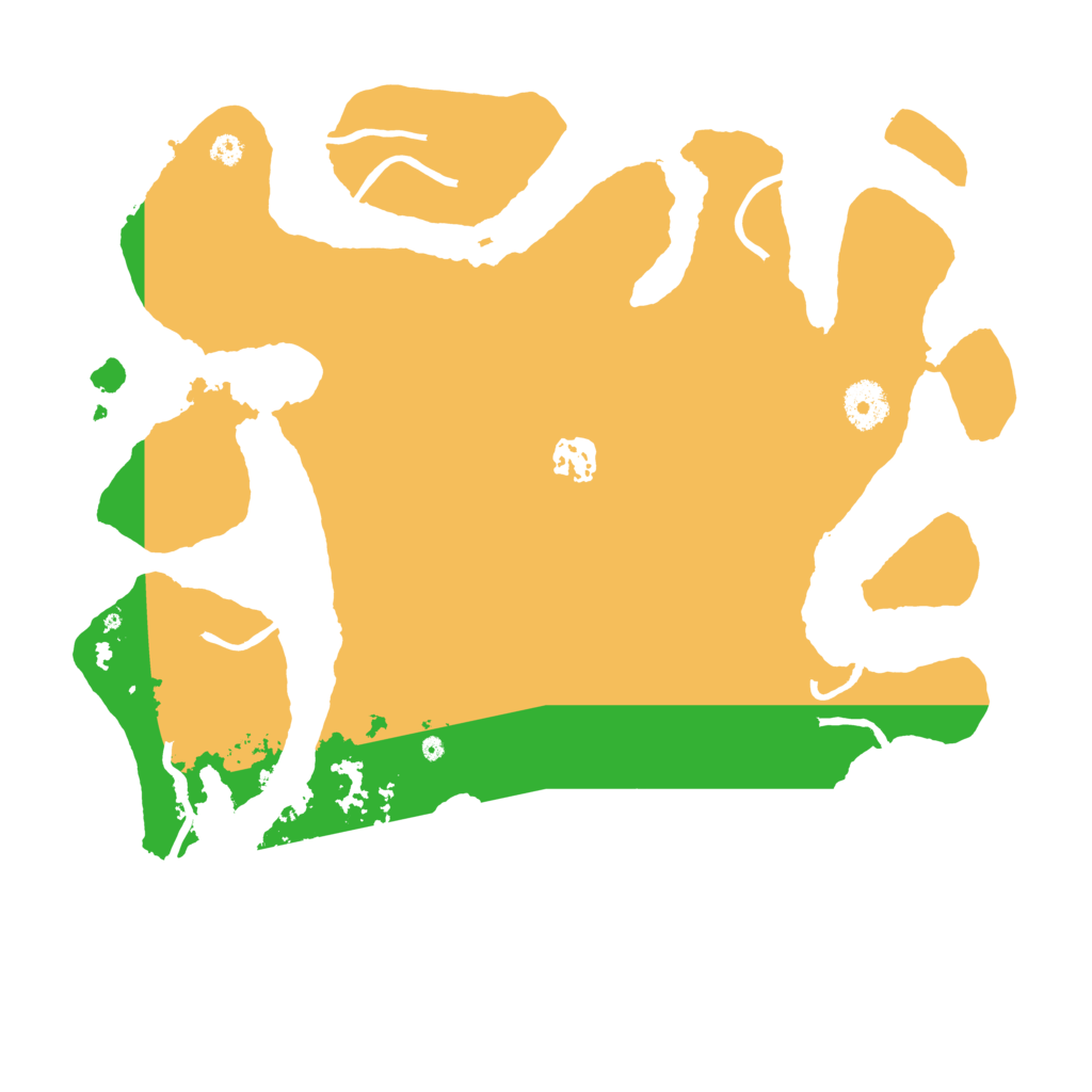 Biome Rust Map: Procedural Map, Size: 3550, Seed: 972750