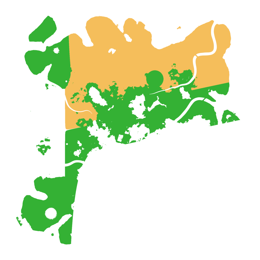 Biome Rust Map: Procedural Map, Size: 4000, Seed: 18572351
