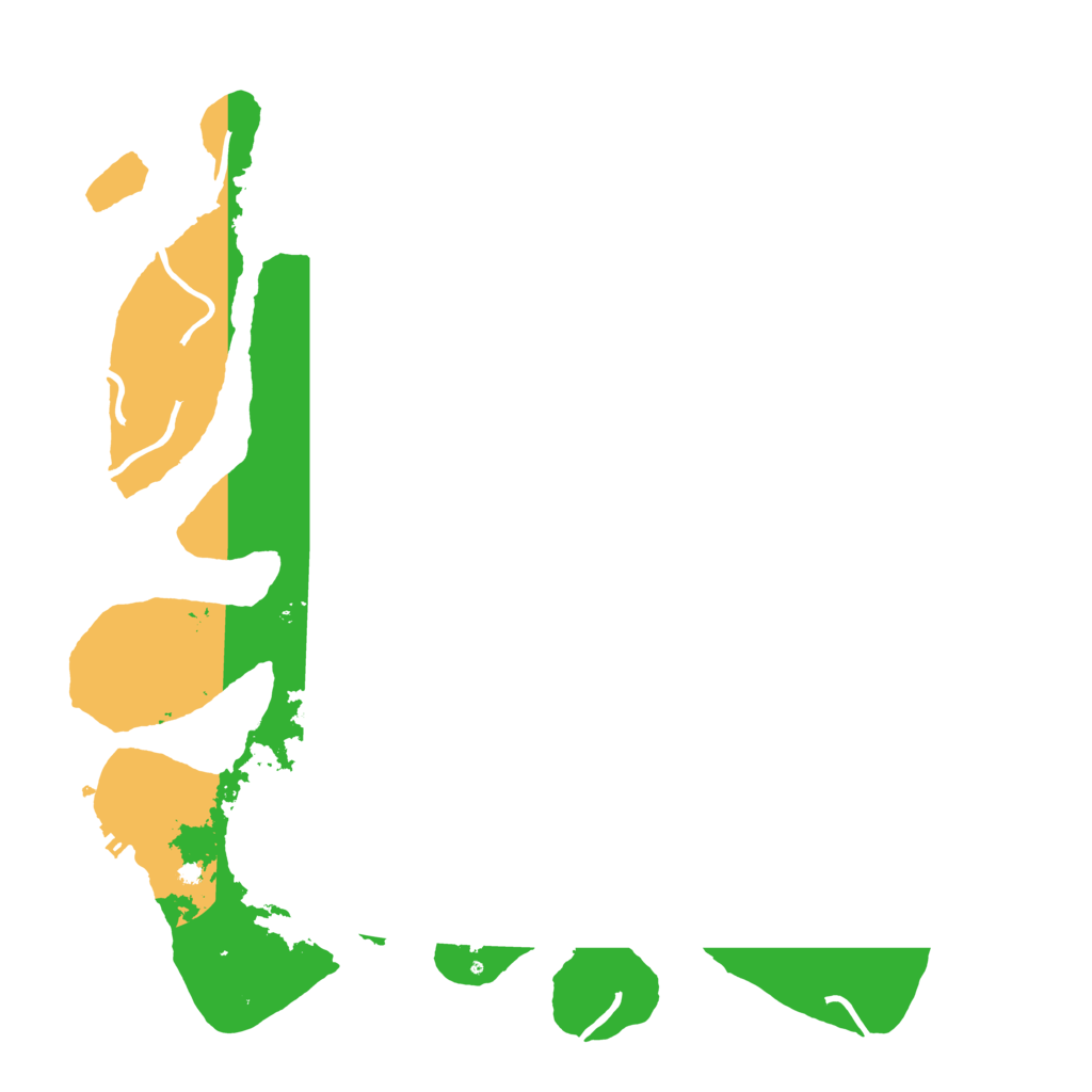 Biome Rust Map: Procedural Map, Size: 4250, Seed: 100010