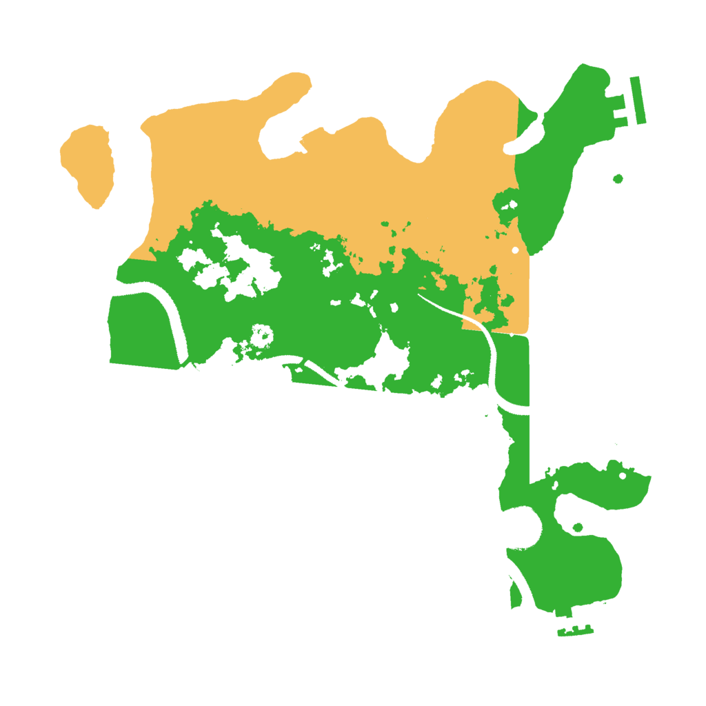 Biome Rust Map: Procedural Map, Size: 3000, Seed: 700