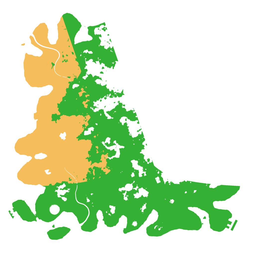 Biome Rust Map: Procedural Map, Size: 4500, Seed: 234327122
