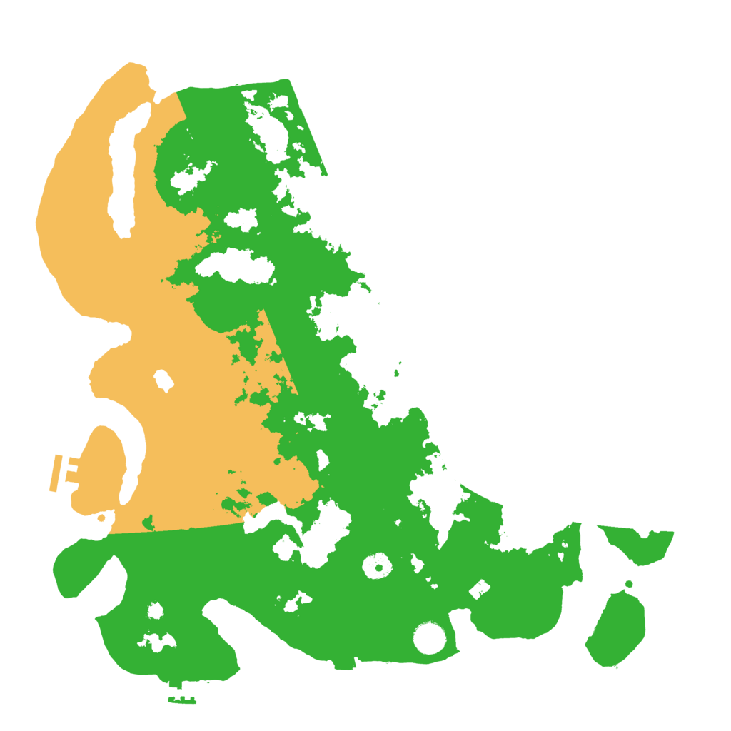 Biome Rust Map: Procedural Map, Size: 4000, Seed: 738855