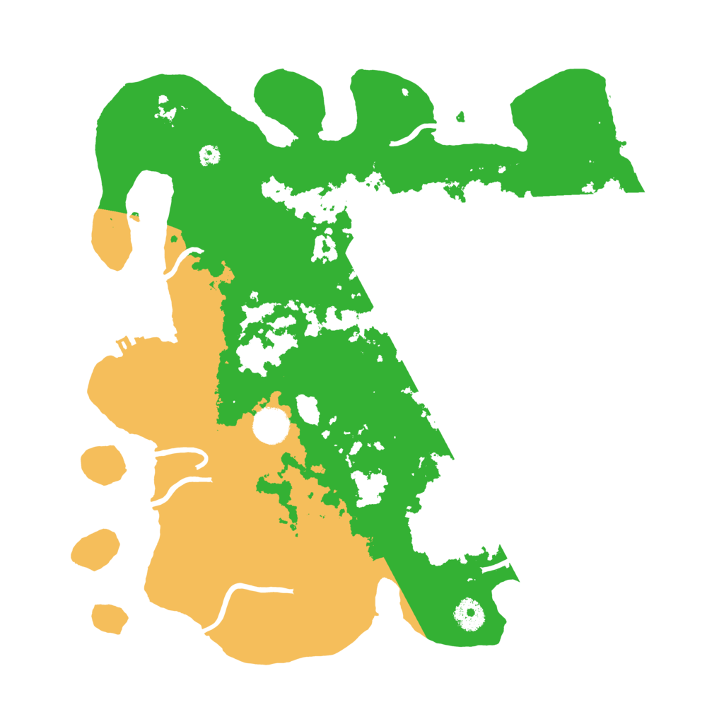 Biome Rust Map: Procedural Map, Size: 3550, Seed: 692378