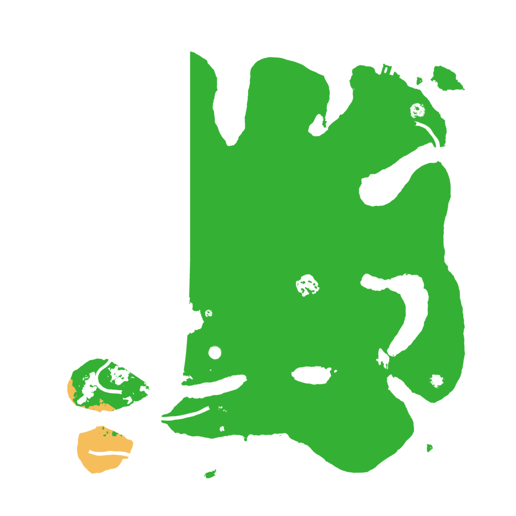 Biome Rust Map: Procedural Map, Size: 3550, Seed: 518591