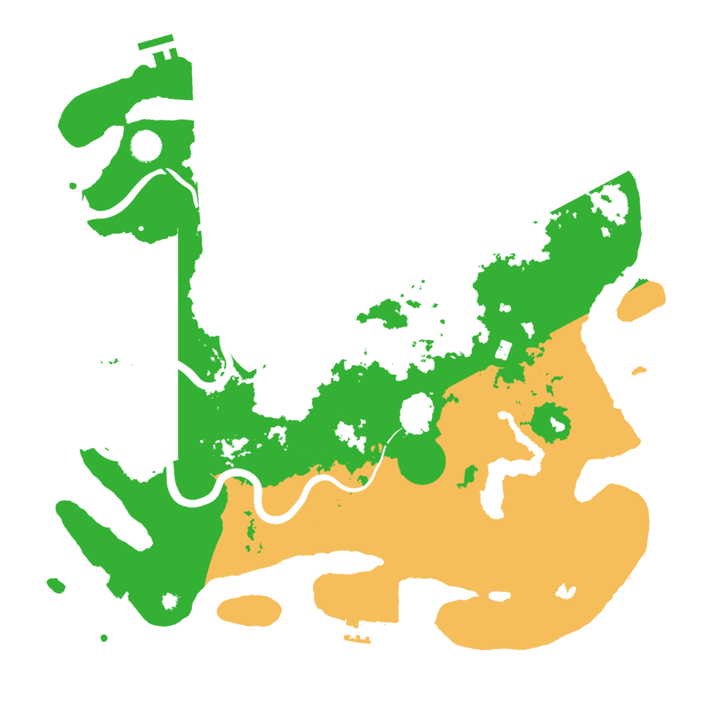 Biome Rust Map: Procedural Map, Size: 4000, Seed: 810612