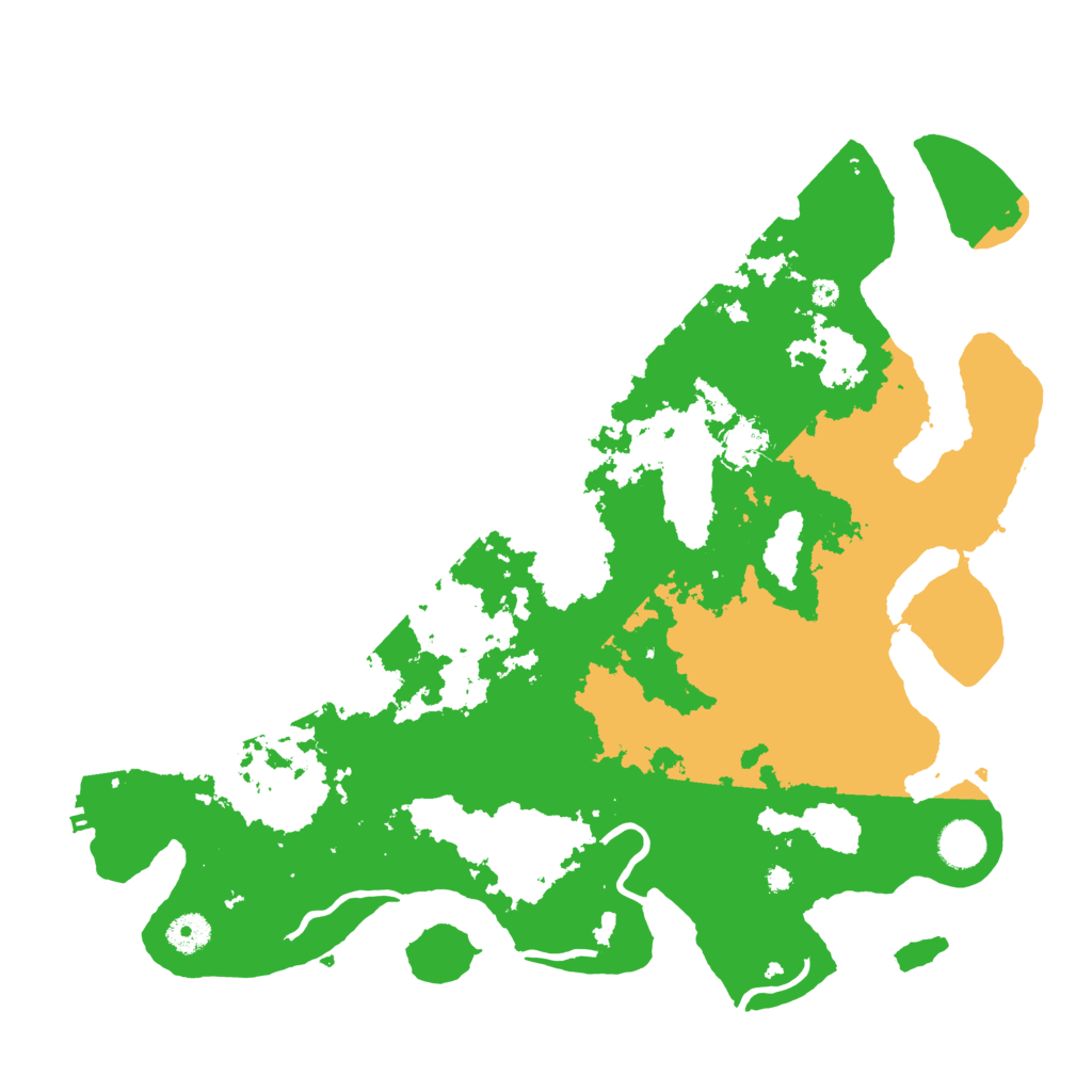 Biome Rust Map: Procedural Map, Size: 4000, Seed: 415736