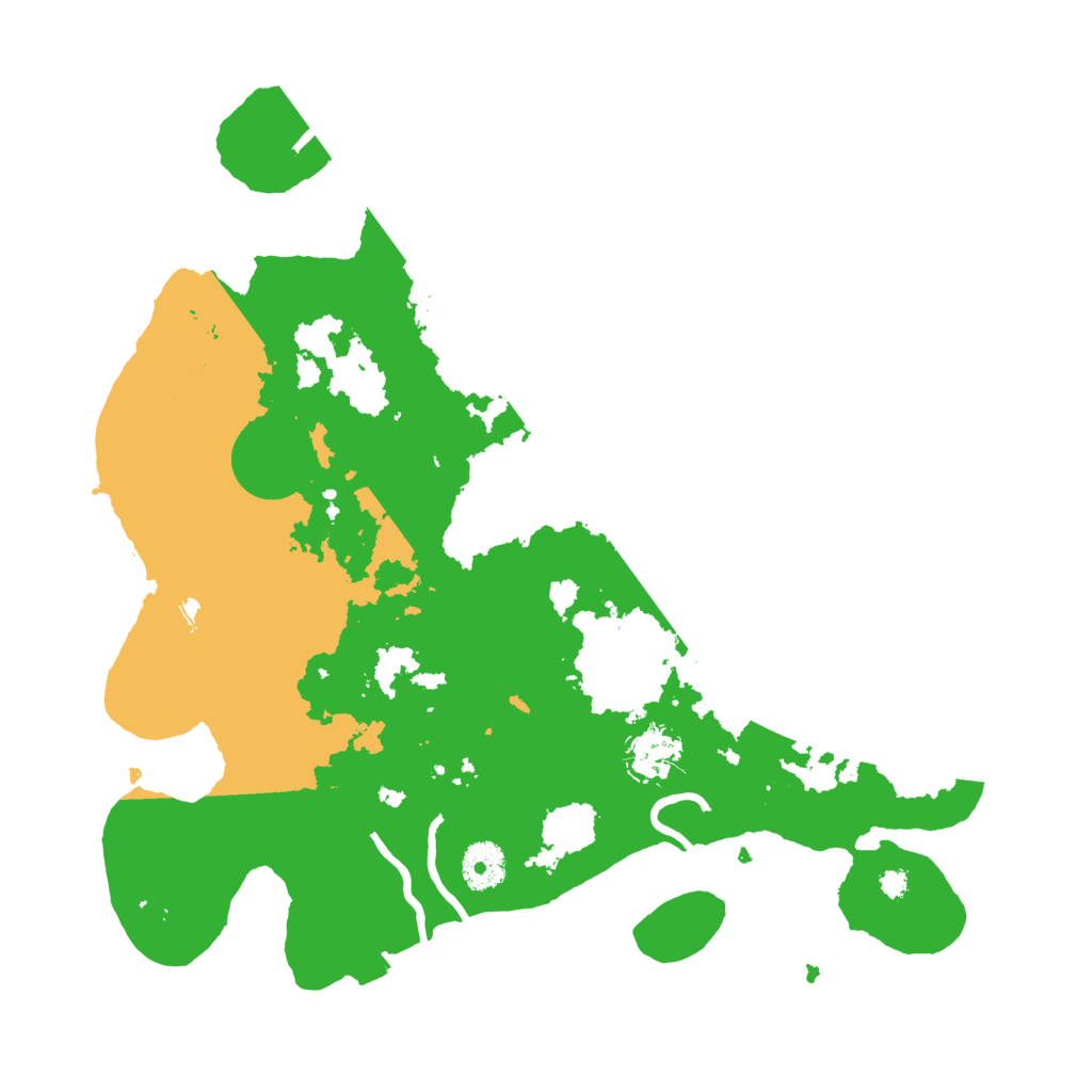 Biome Rust Map: Procedural Map, Size: 3550, Seed: 283833