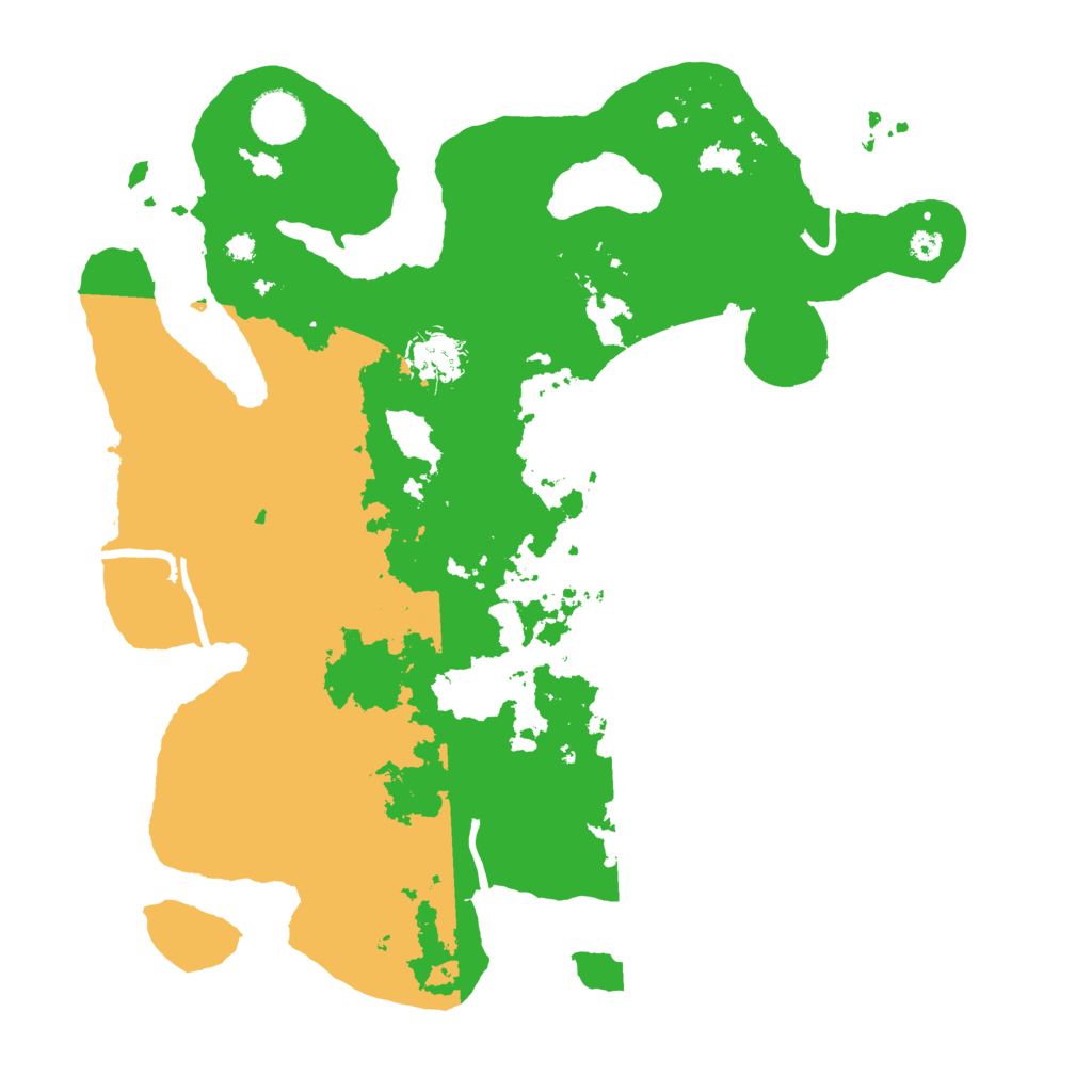 Biome Rust Map: Procedural Map, Size: 3550, Seed: 776368