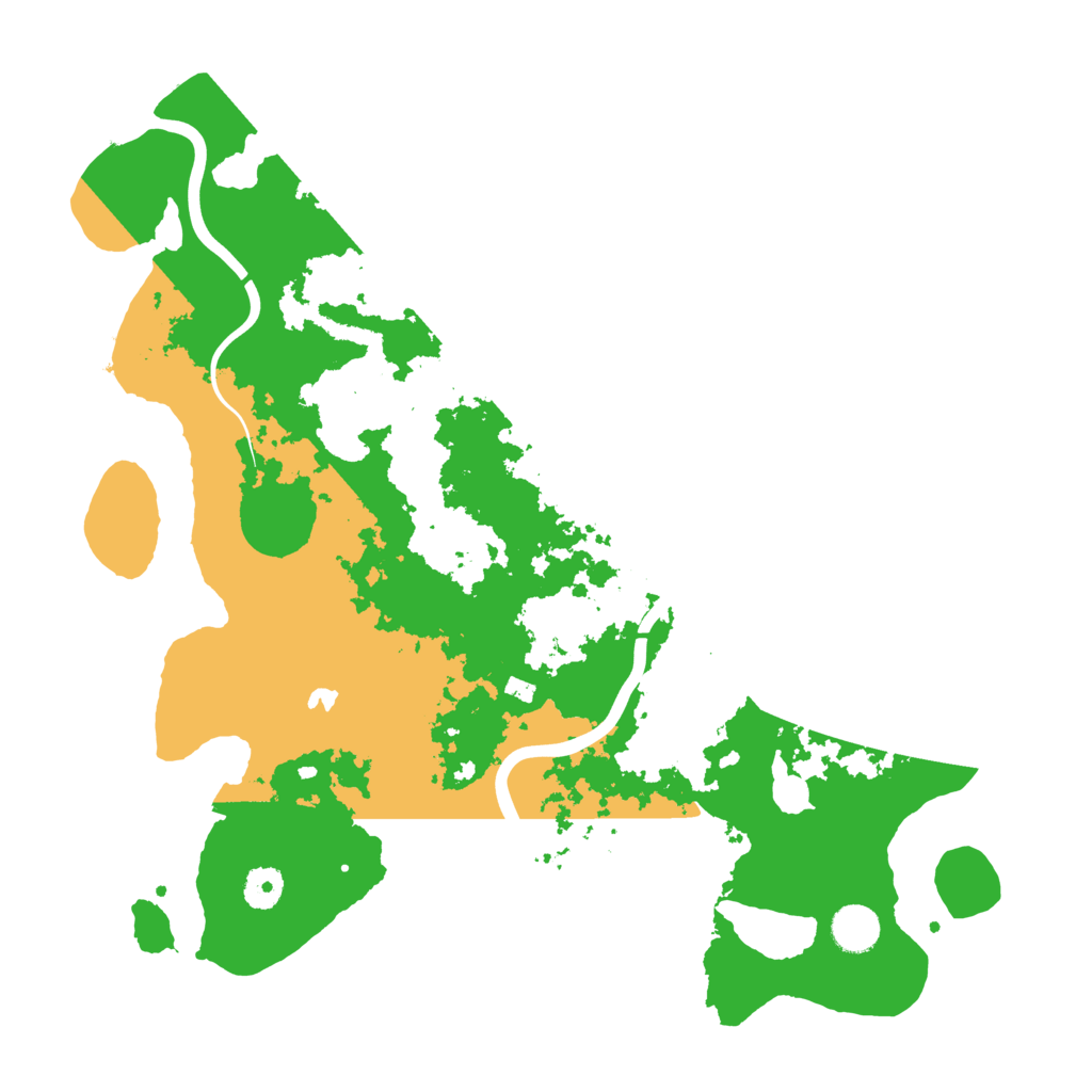 Biome Rust Map: Procedural Map, Size: 4000, Seed: 4800
